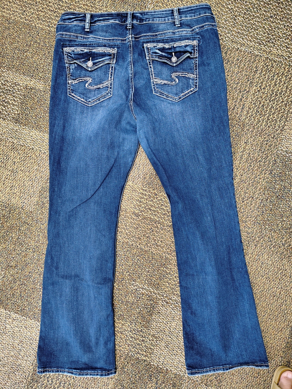 Silver Jeans Avery Slim Bootcut Jeans-womens Size 18/33